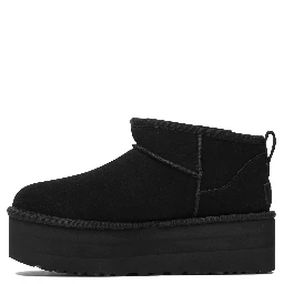 "Classic Ultra Mini Platform" Pull-On Ankle Boots