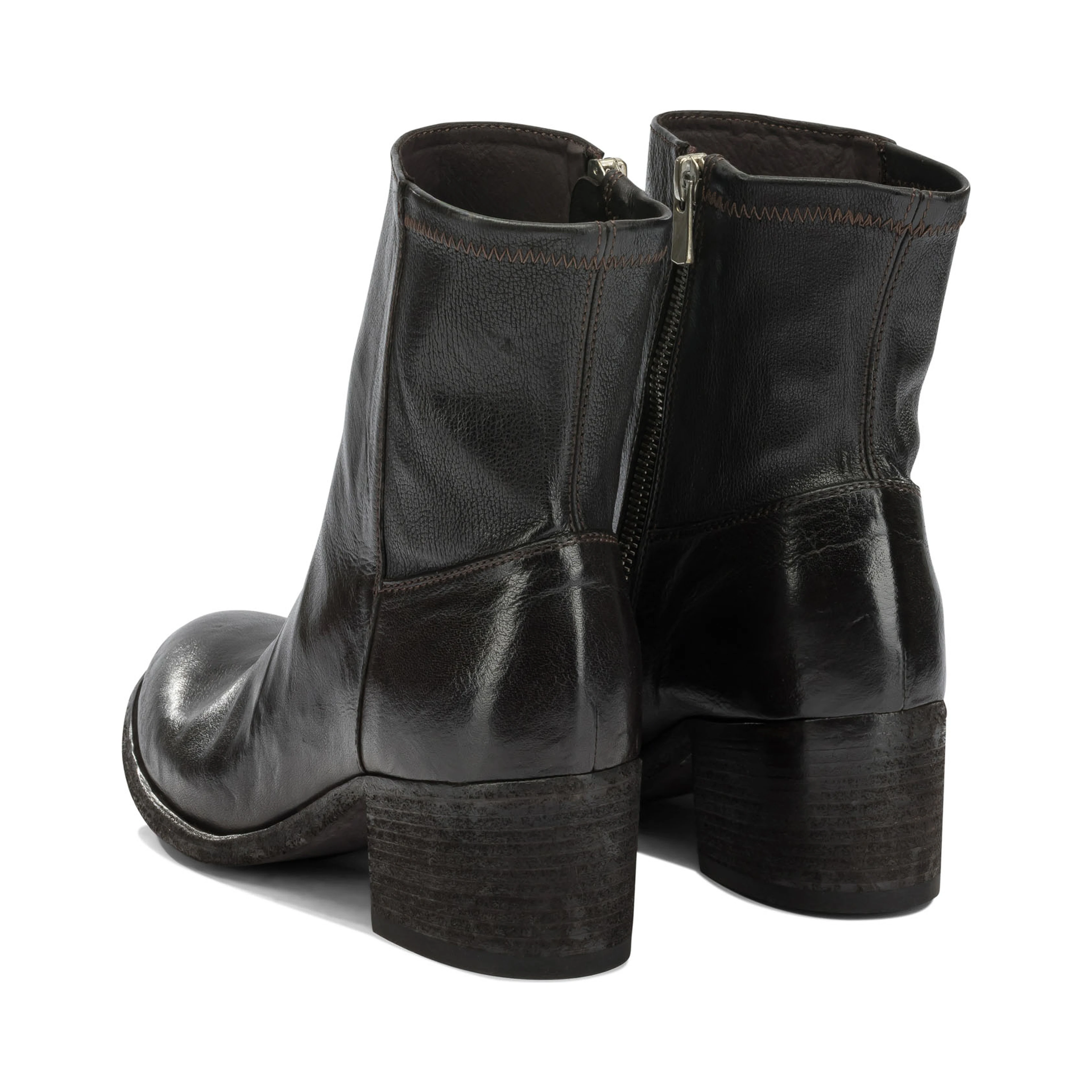 "Denner 127" Ankle Boots with Zipper