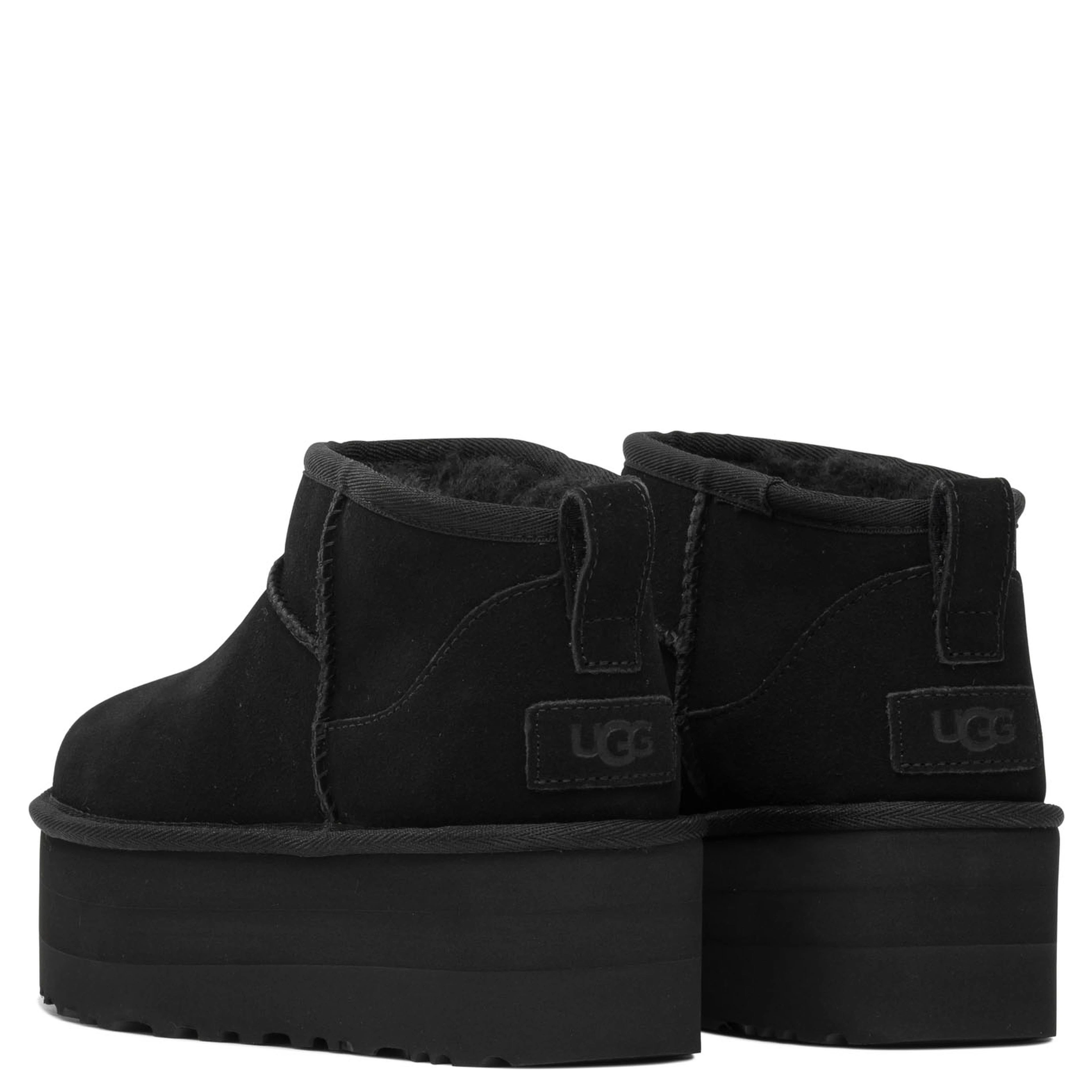 "Classic Ultra Mini Platform" Pull-On Ankle Boots