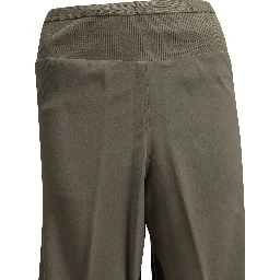 "Wrap" Wide-Leg Jeans