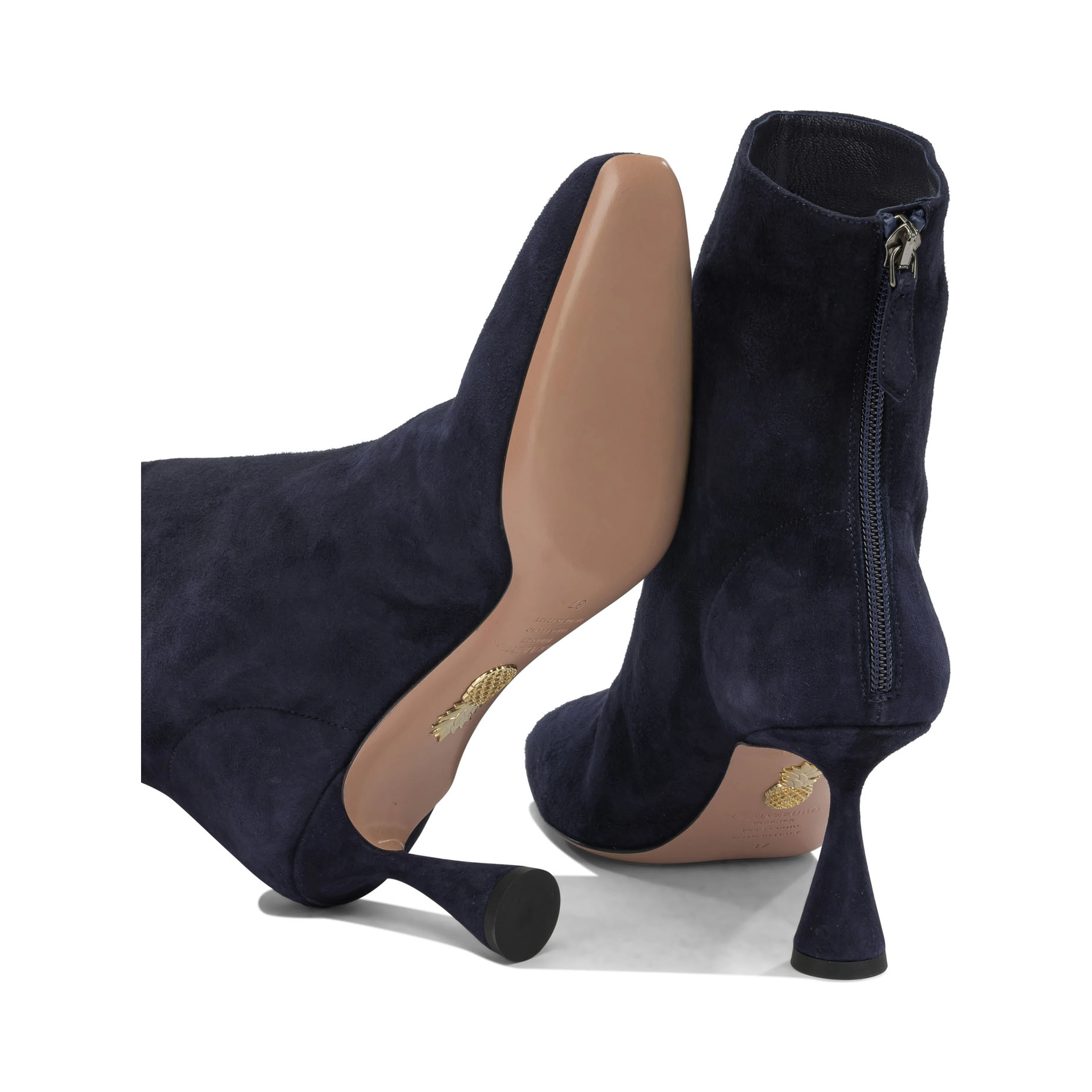 "Amore 75 mm" Ankle Boots with Zipper