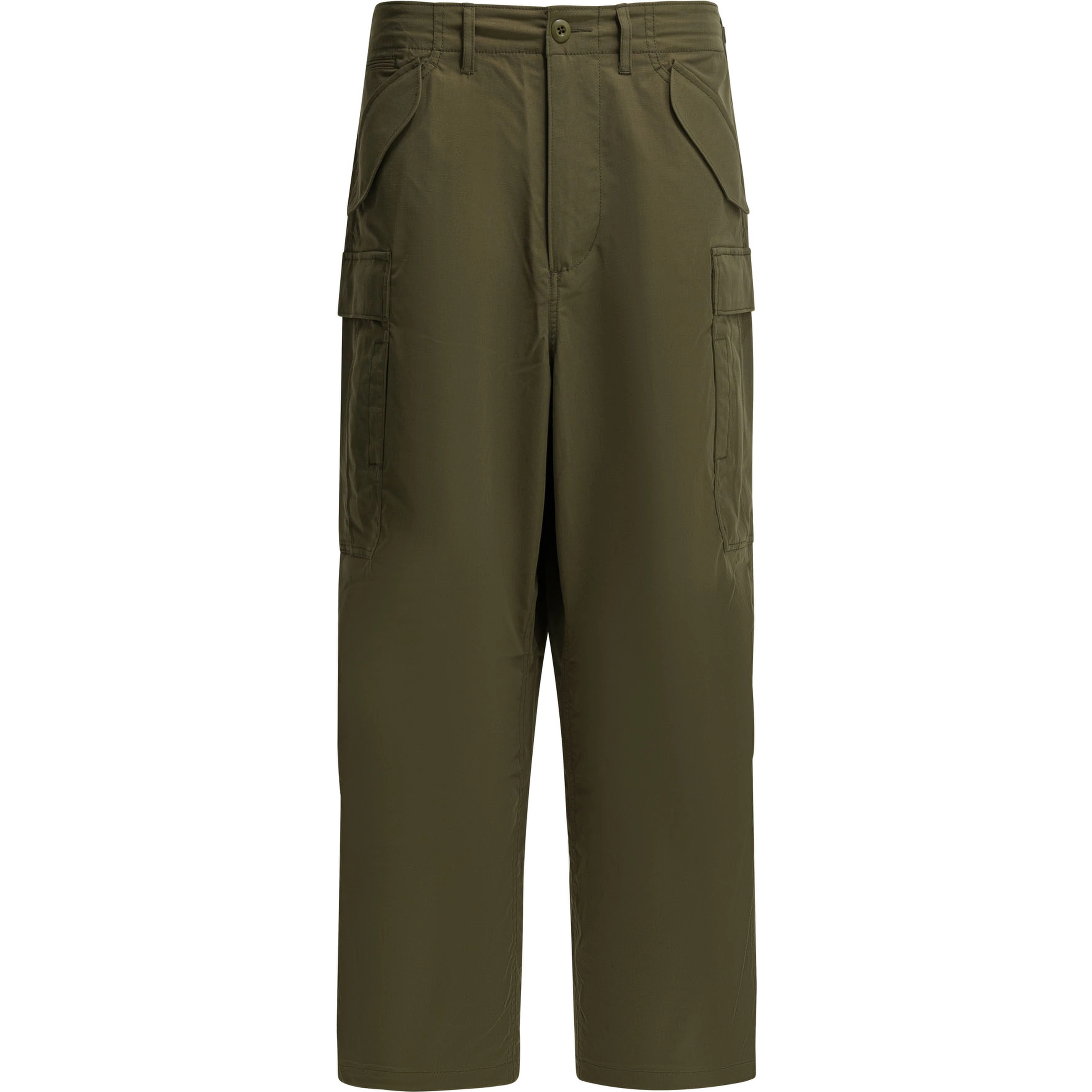 Wide-leg cargo pants