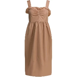 Balloon midi dress