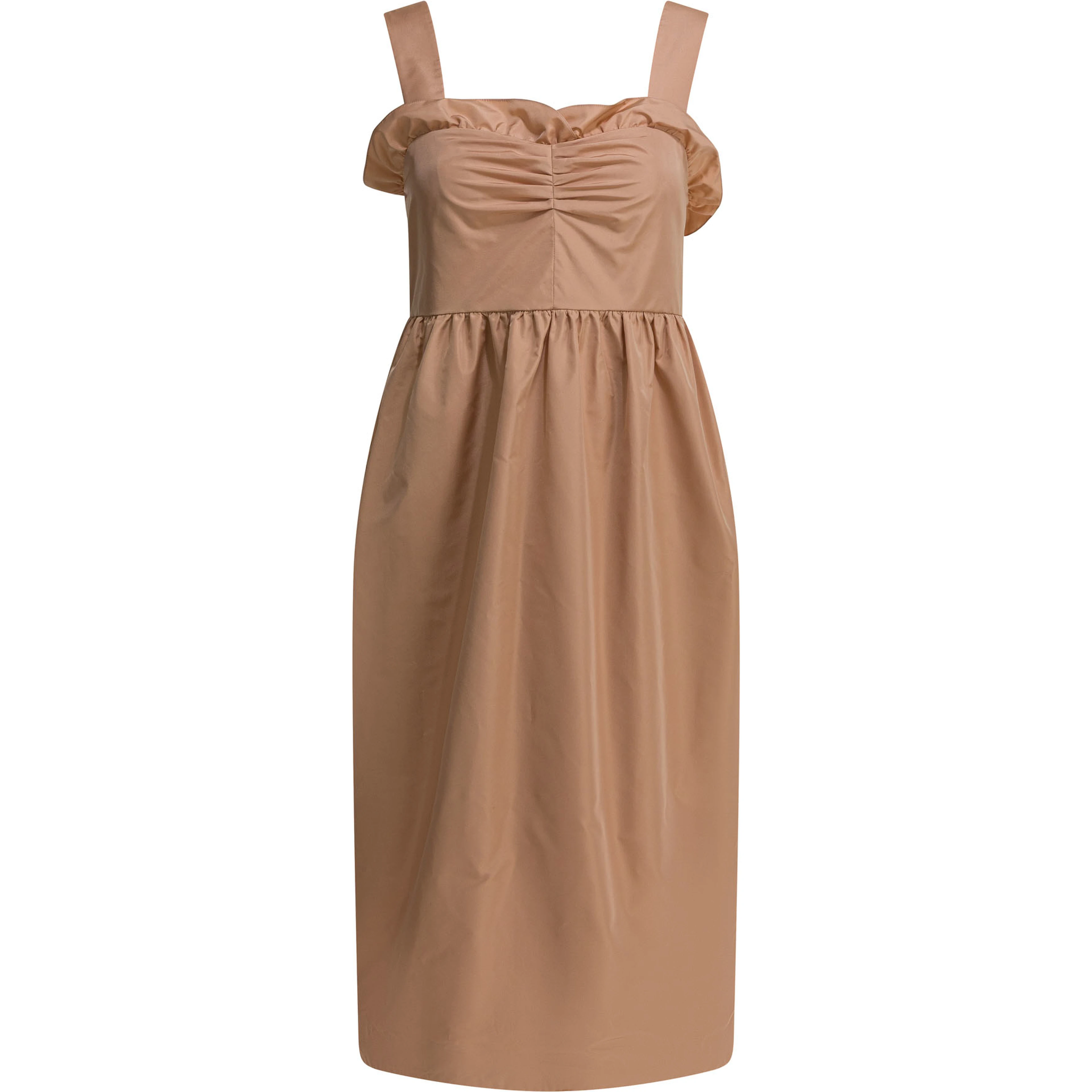 Balloon midi dress