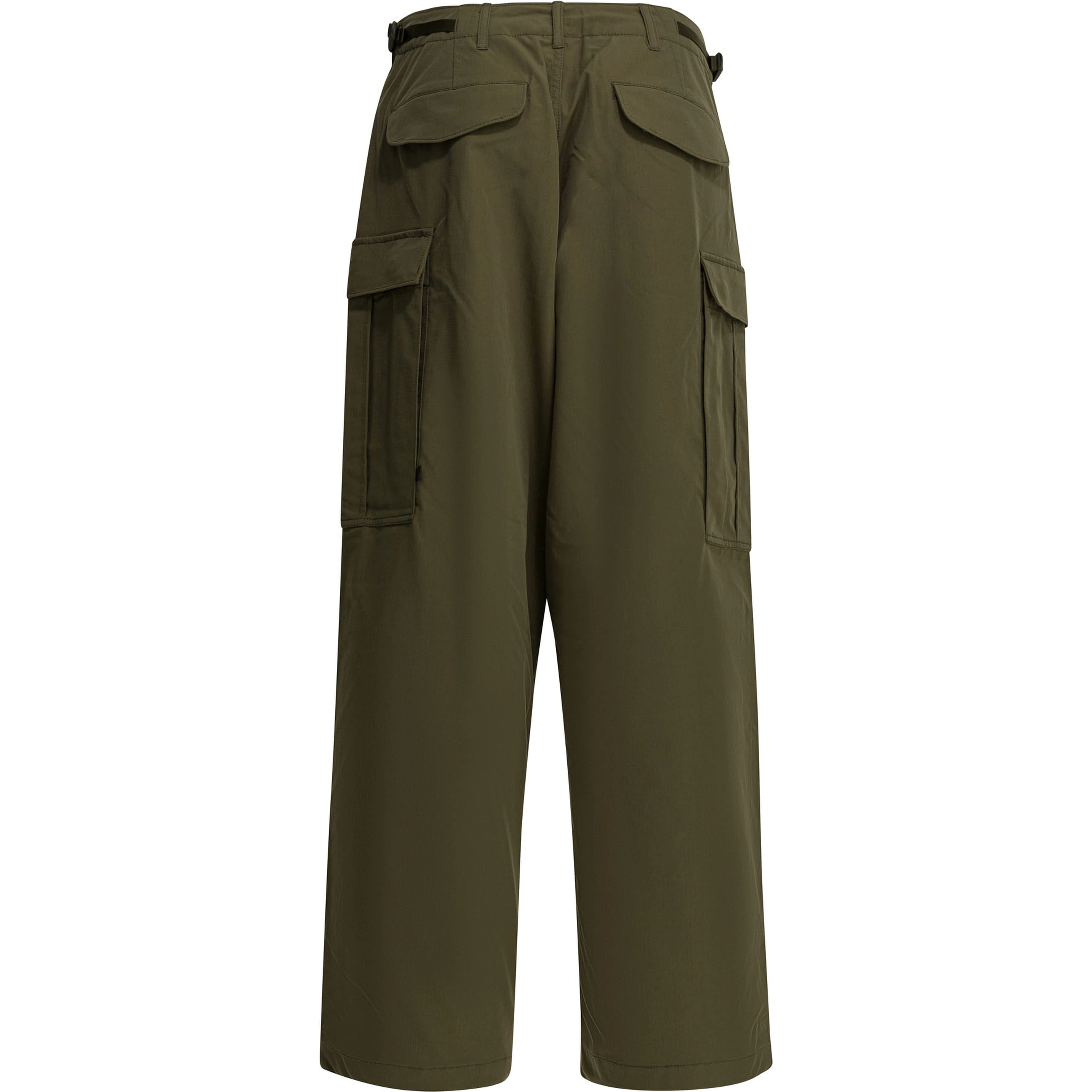 Wide-leg cargo pants