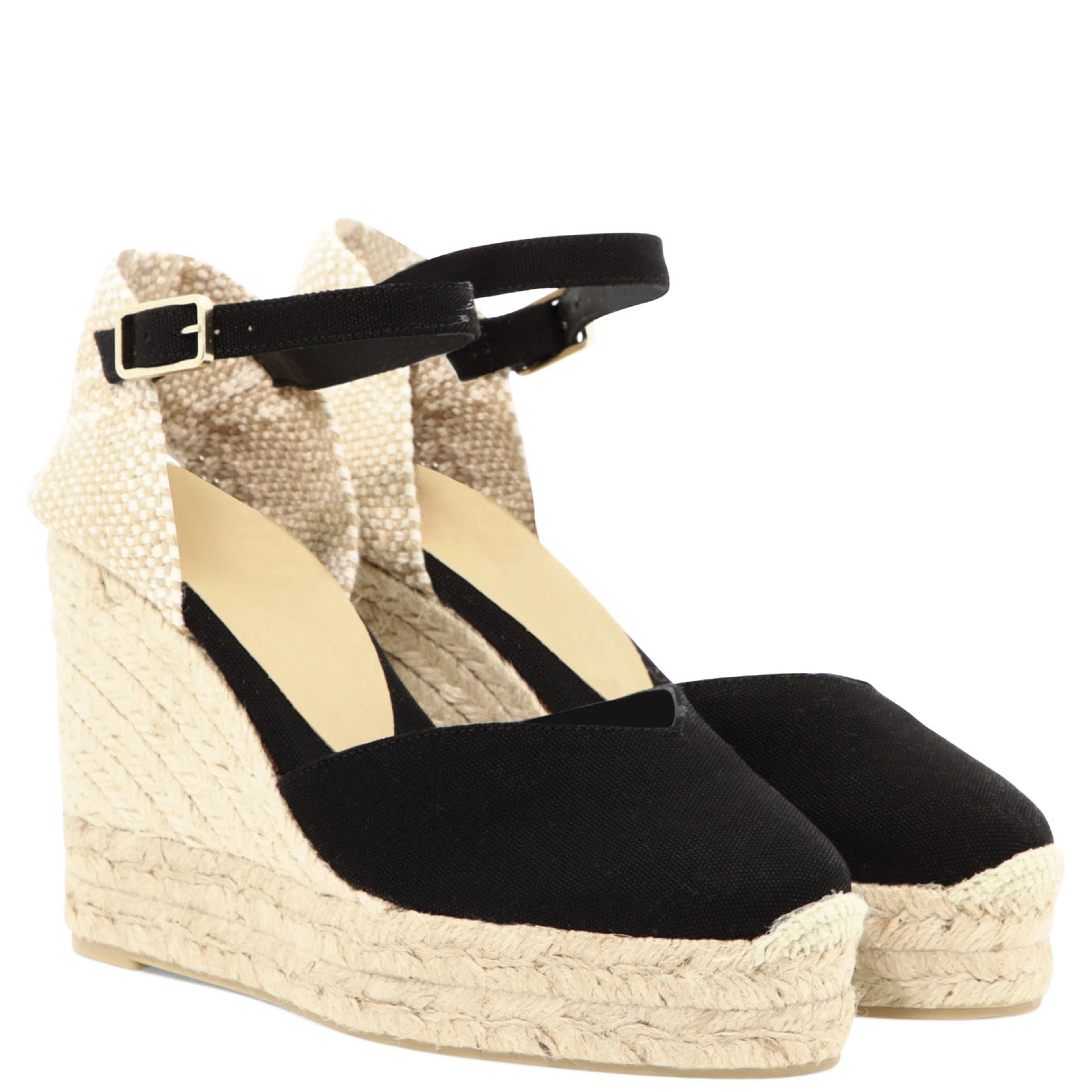 "Chiarita 90mm" high espadrilles