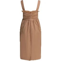 Balloon midi dress
