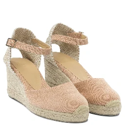 "Carol 70mm" high espadrilles
