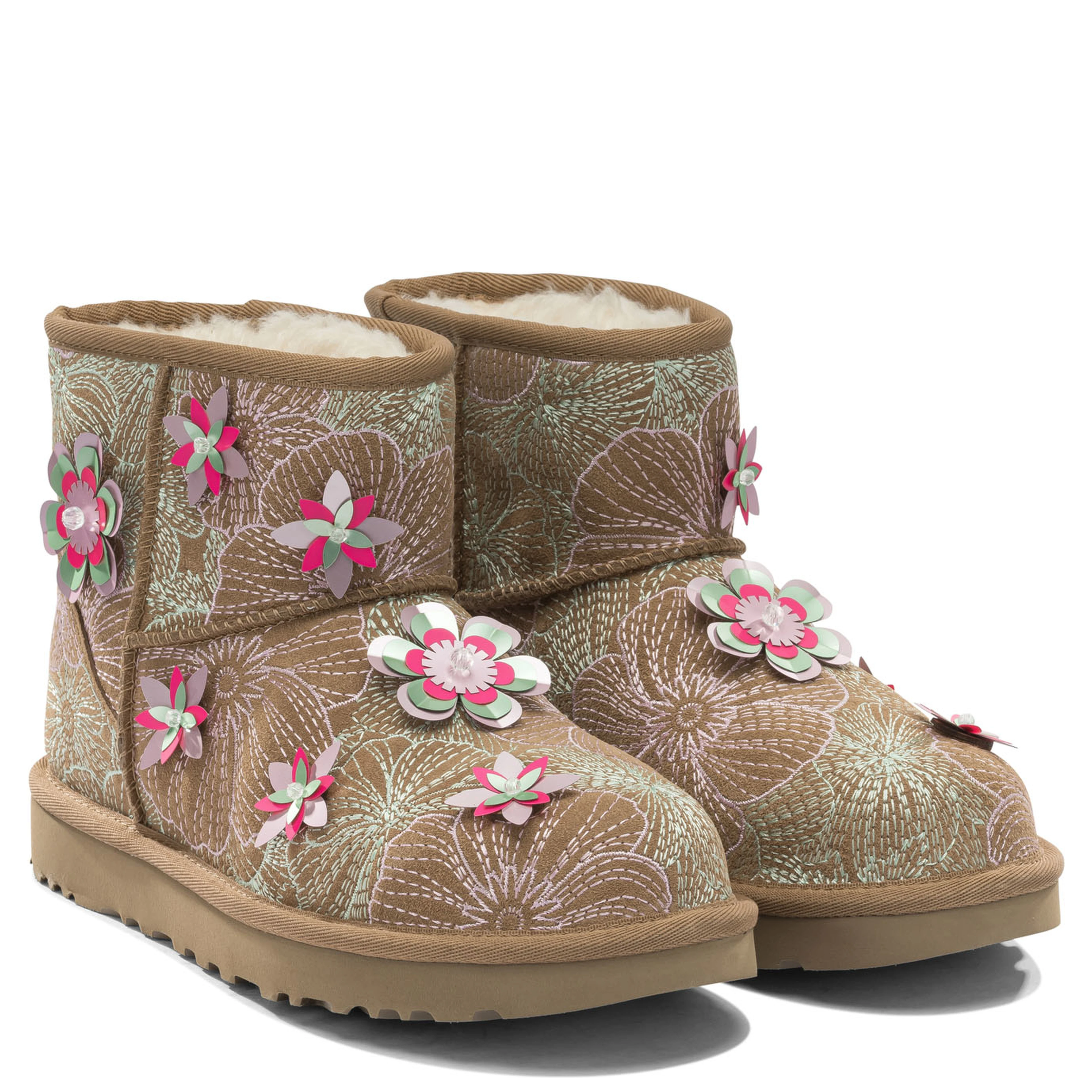 "Classic Mini Meadow" ankle boots