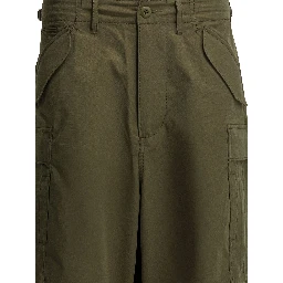 Wide-leg cargo pants