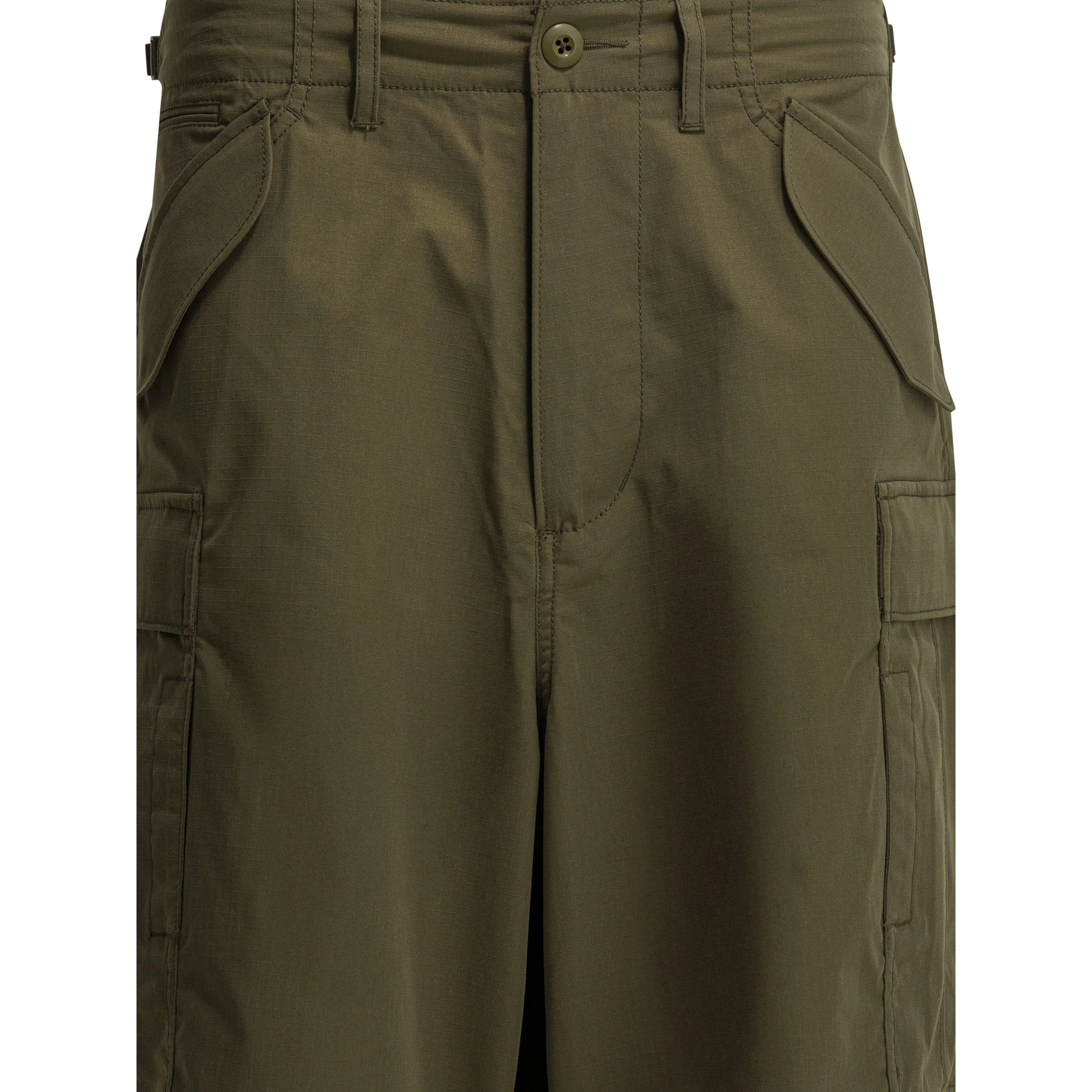 Wide-leg cargo pants