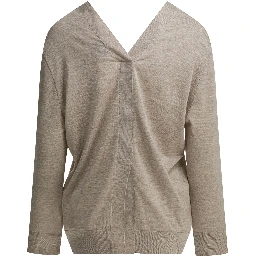 Cashmere v-neck sweater