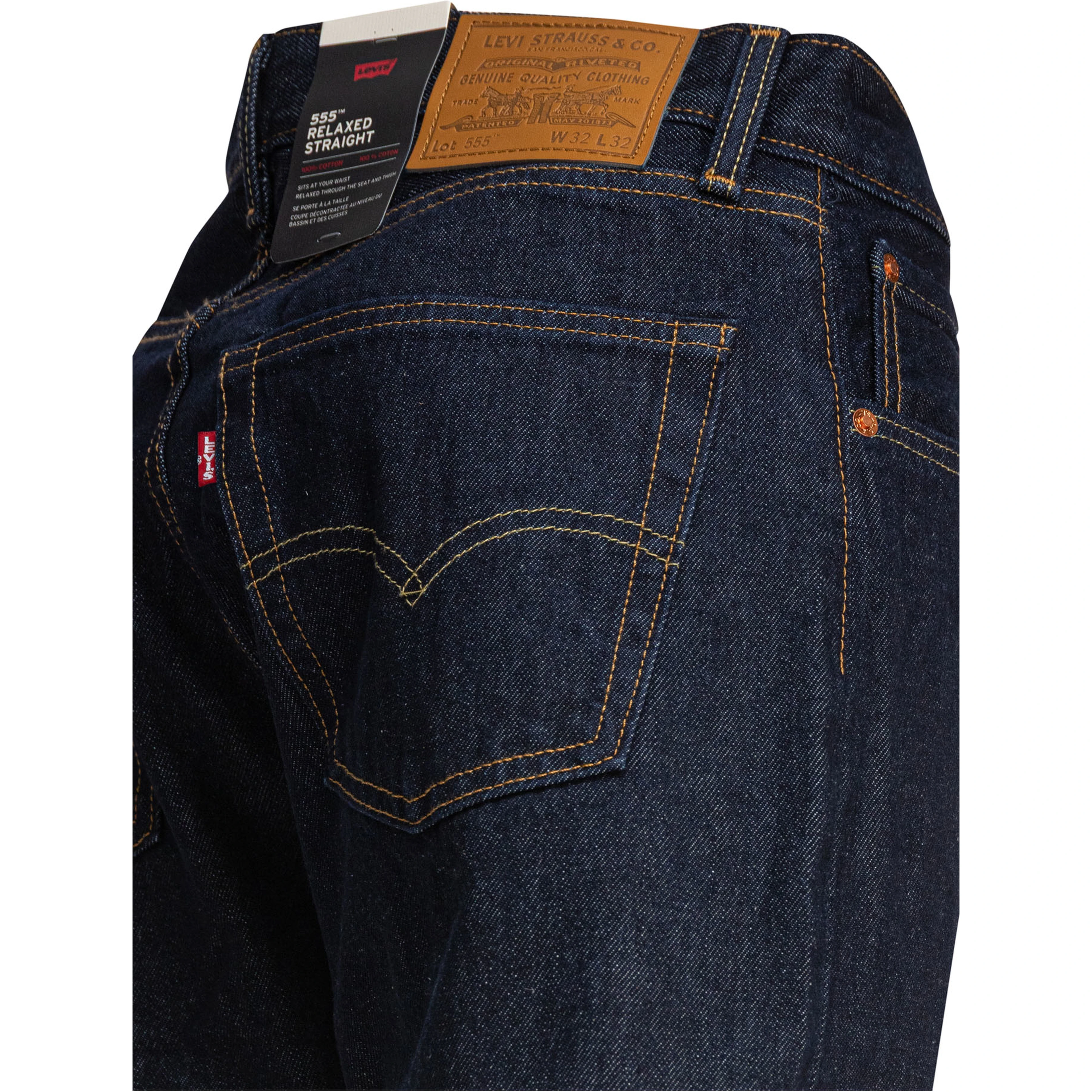 "555™ Relaxed Straight" Straight  Leg Jeans