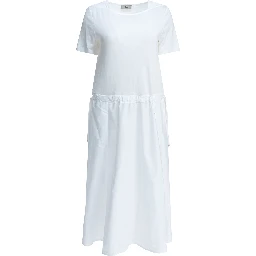Flared midi dress