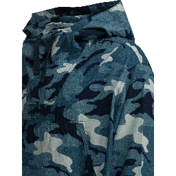 Cotton windbreaker jacket