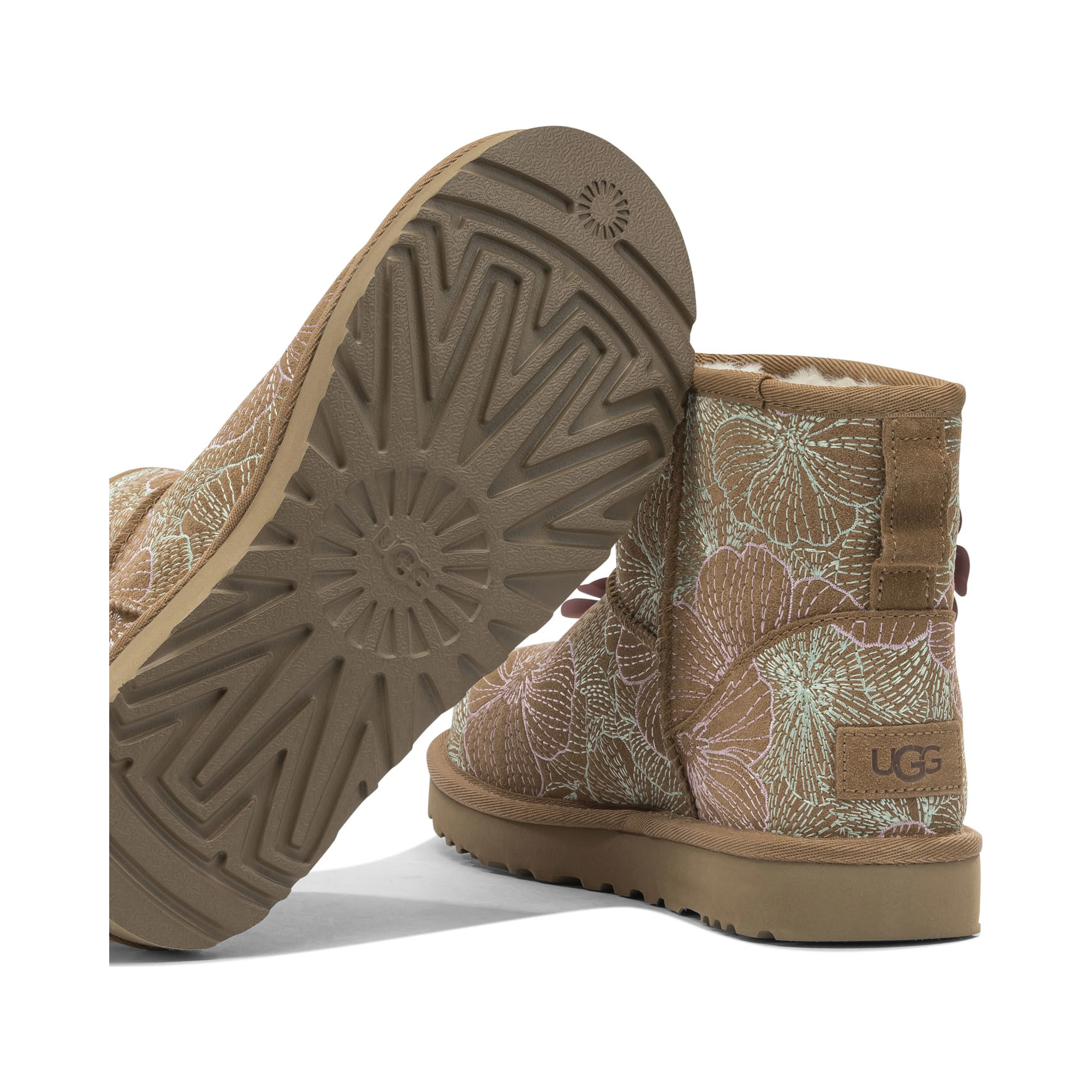 "Classic Mini Meadow" ankle boots