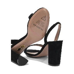 "So Nude Block 85mm" Heeled Sandals