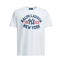 "Polo Raplh Lauren x New York Yankees" crewneck T-shirt.