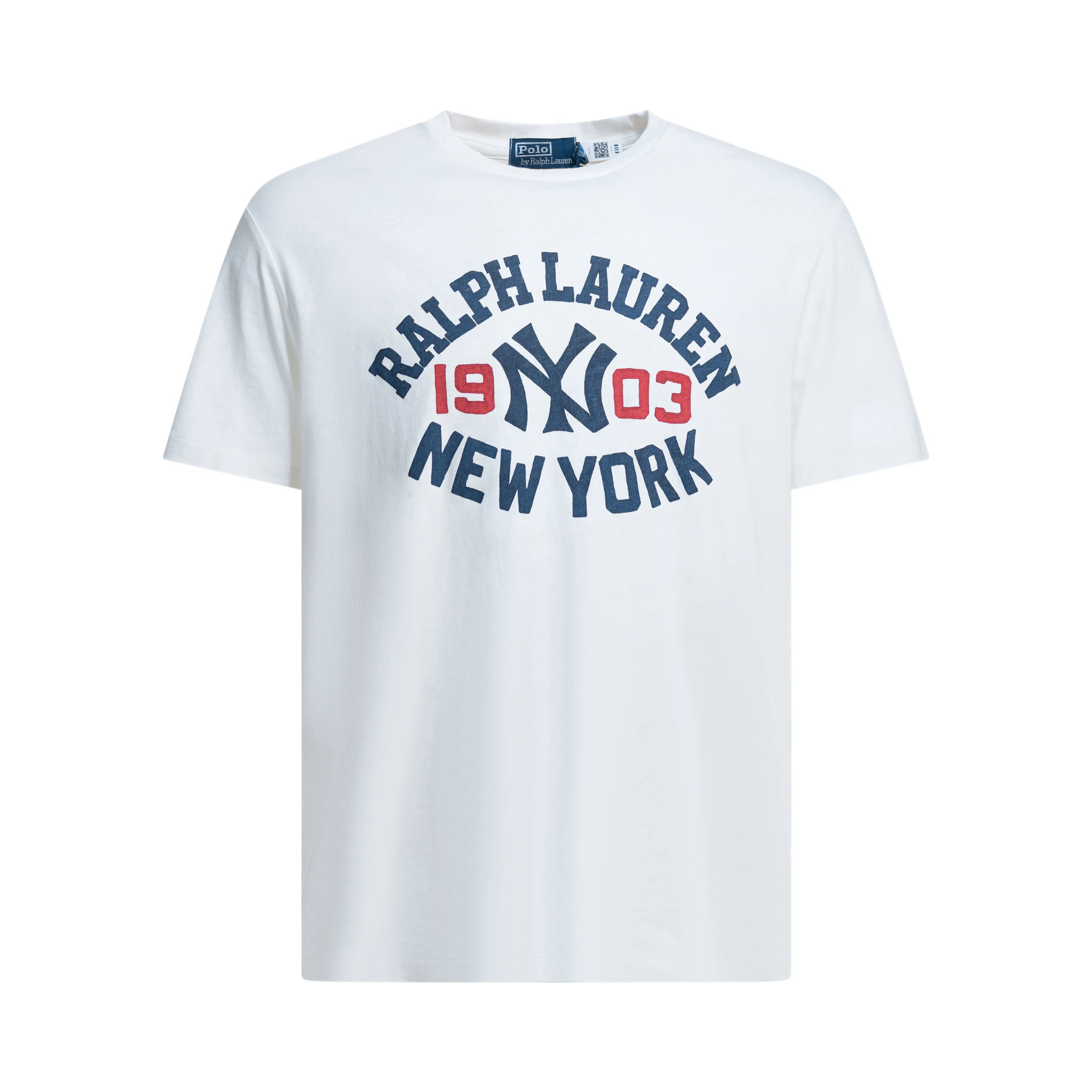 "Polo Raplh Lauren x New York Yankees" crewneck T-shirt.