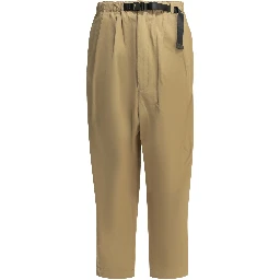 Casual pants with buckle