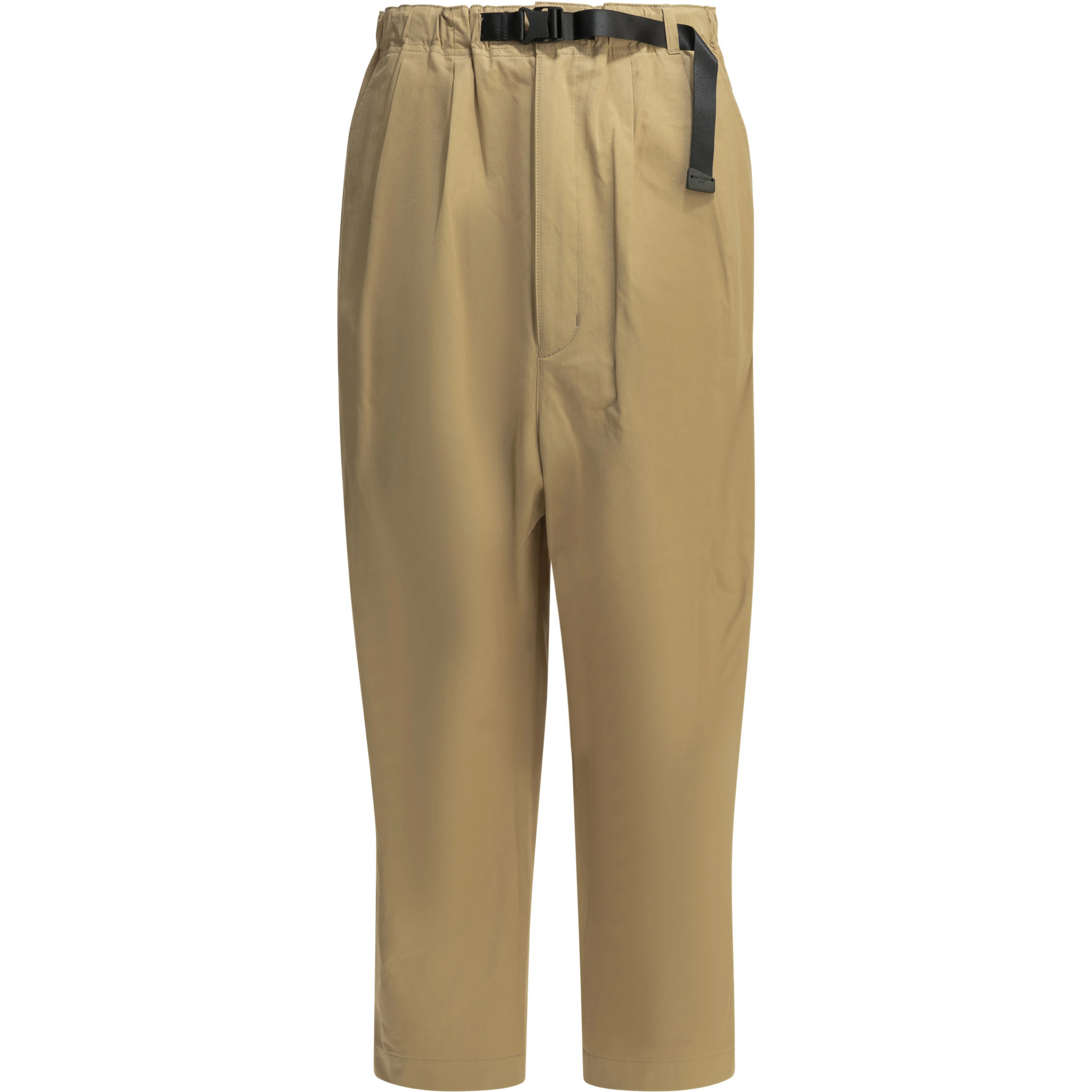 Casual pants with buckle