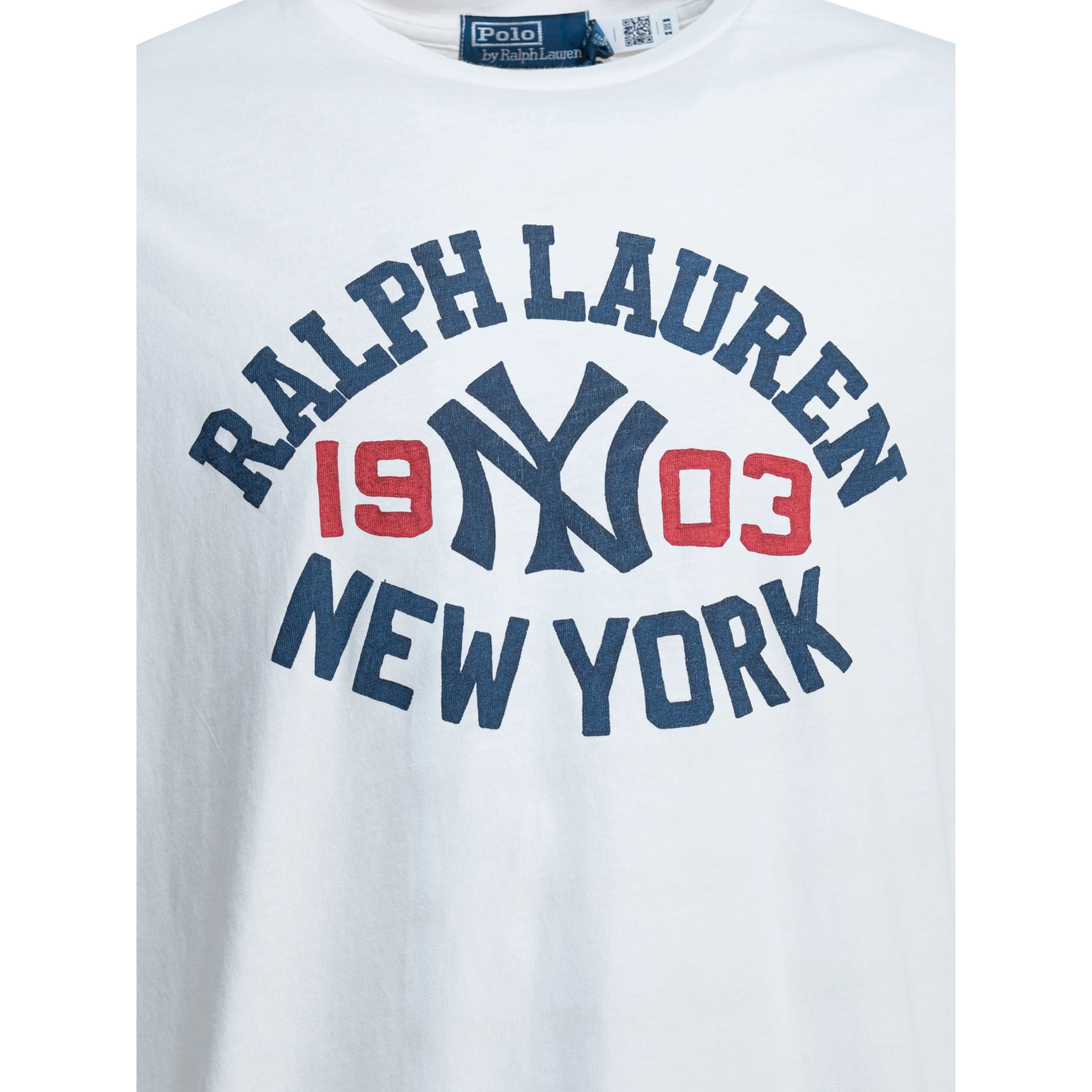 "Polo Raplh Lauren x New York Yankees" crewneck T-shirt.