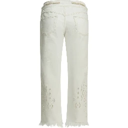 "Alison" Straight-leg jeans