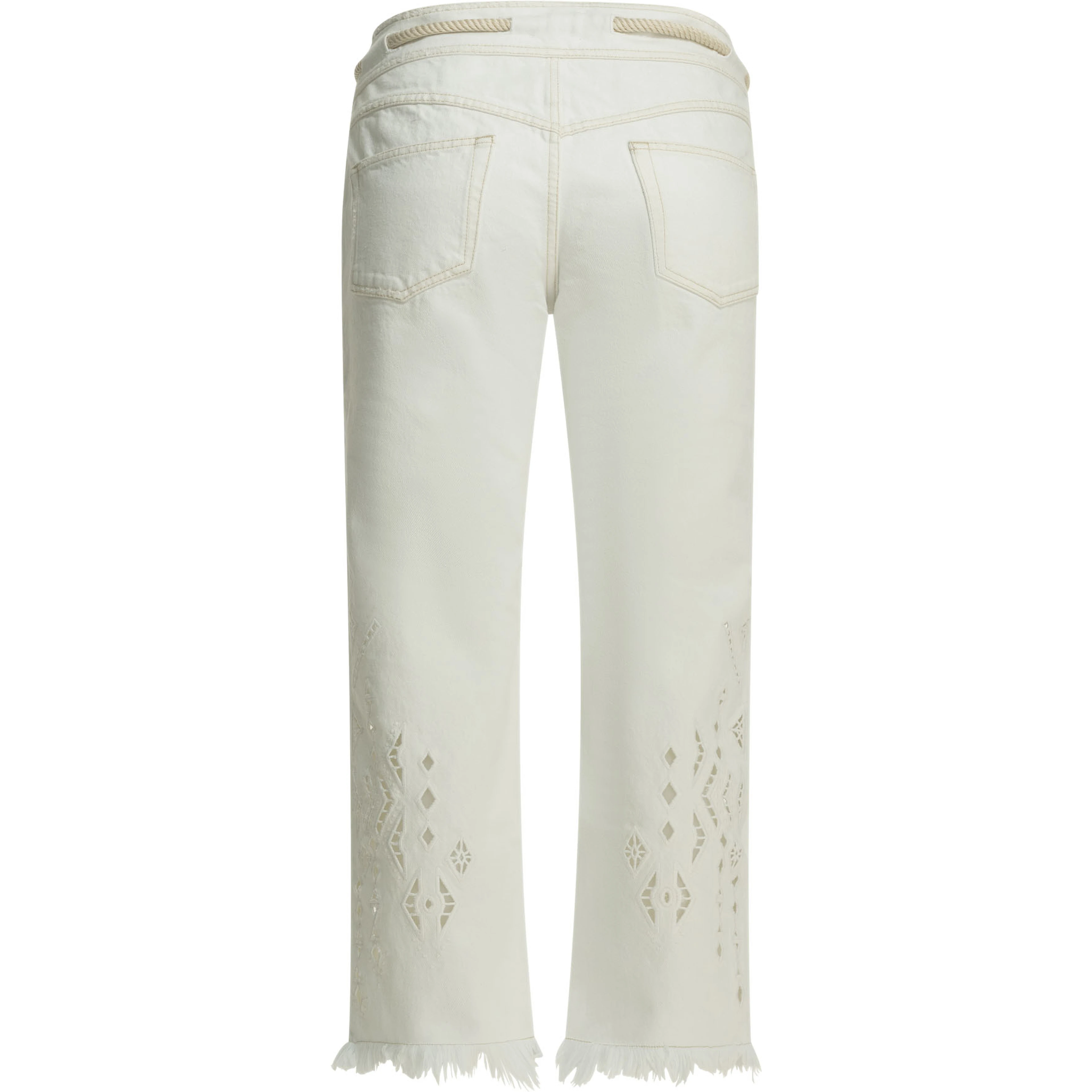 "Alison" Straight-leg jeans