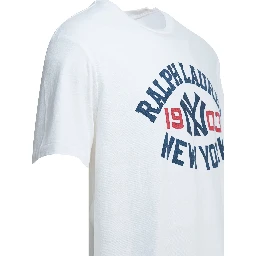"Polo Raplh Lauren x New York Yankees" crewneck T-shirt.