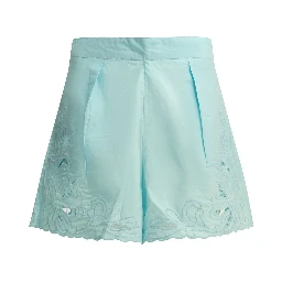 Embroidered shorts
