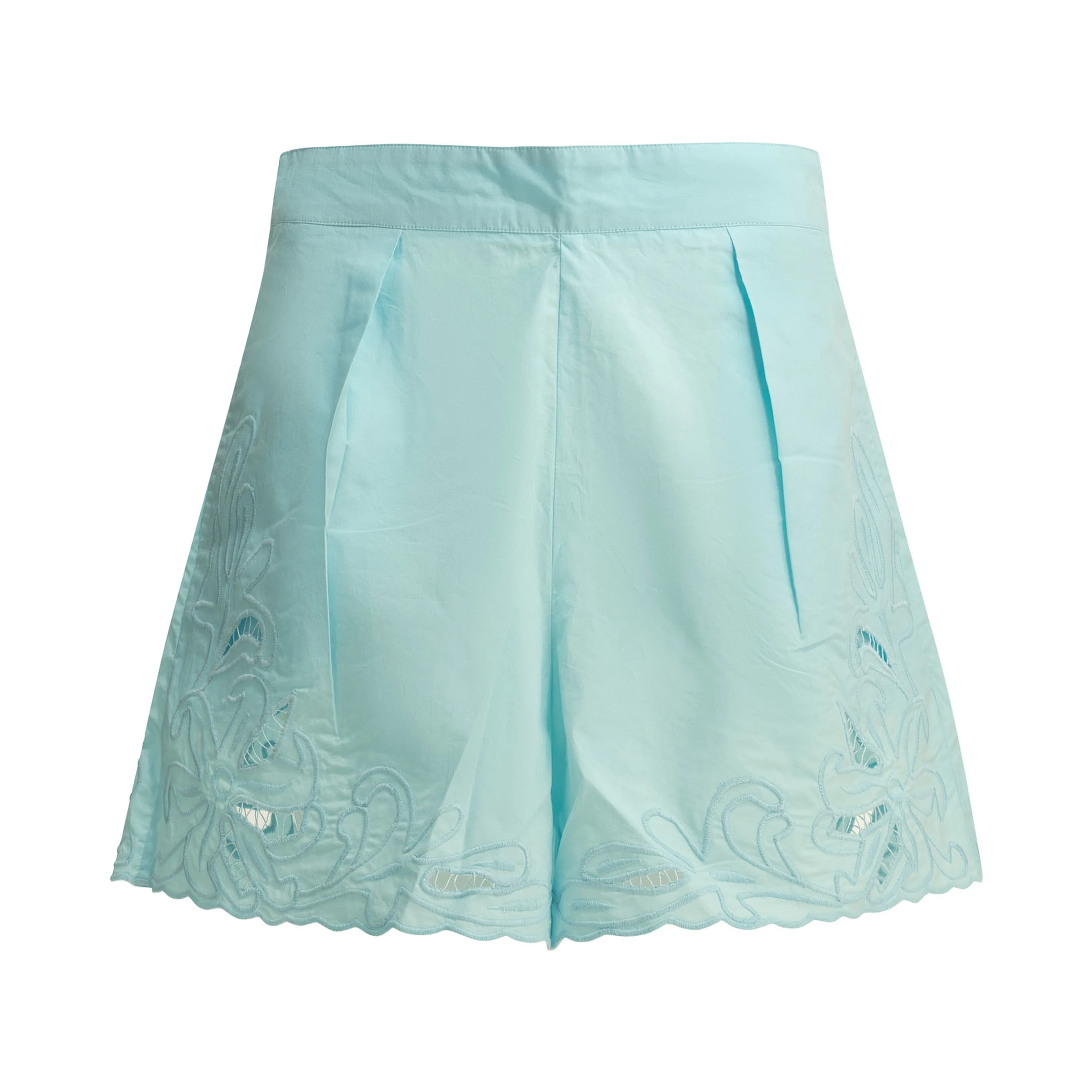 Embroidered shorts