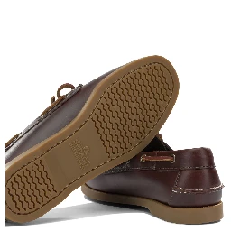 "Docksides Portland Waxed" lace-up loafers