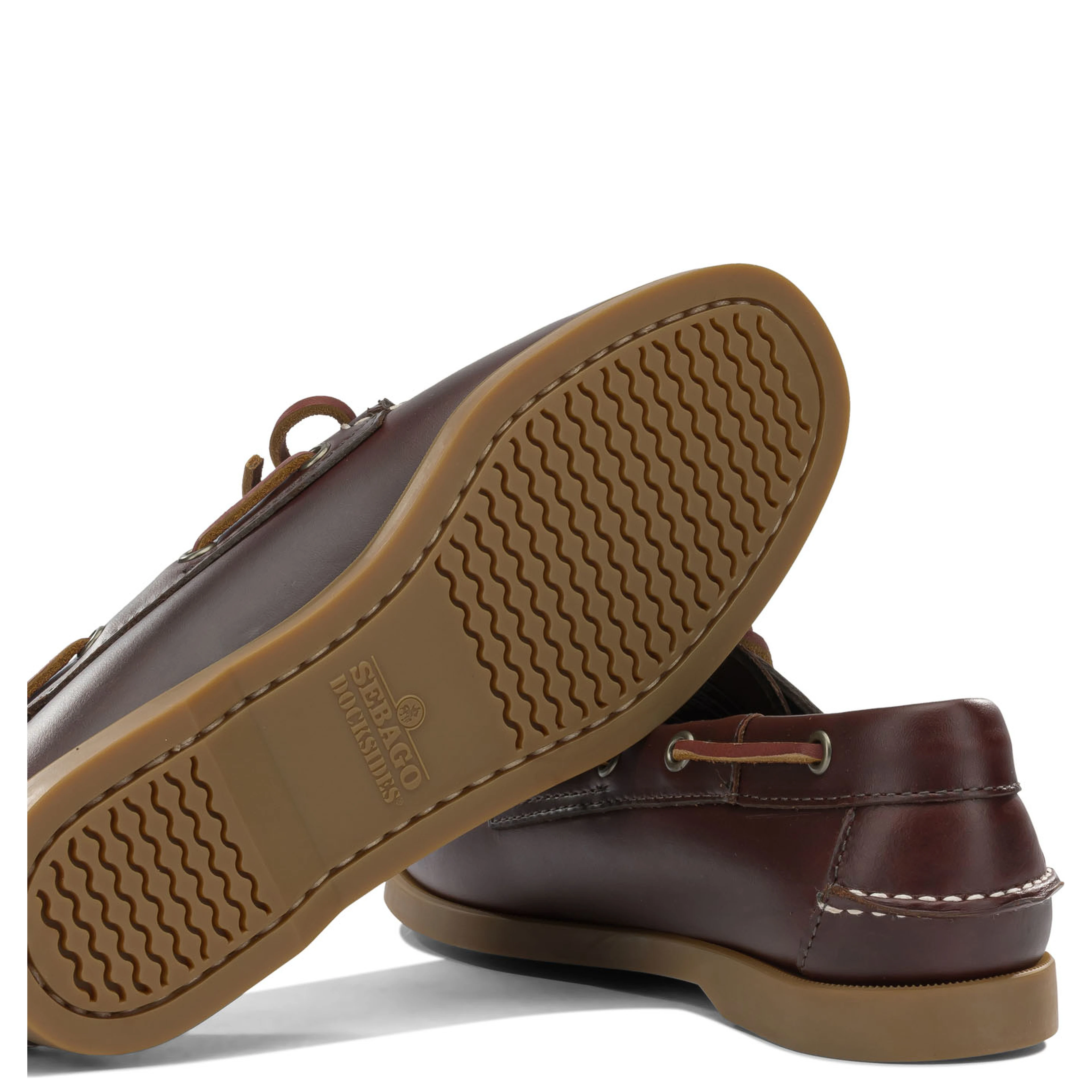 "Docksides Portland Waxed" lace-up loafers