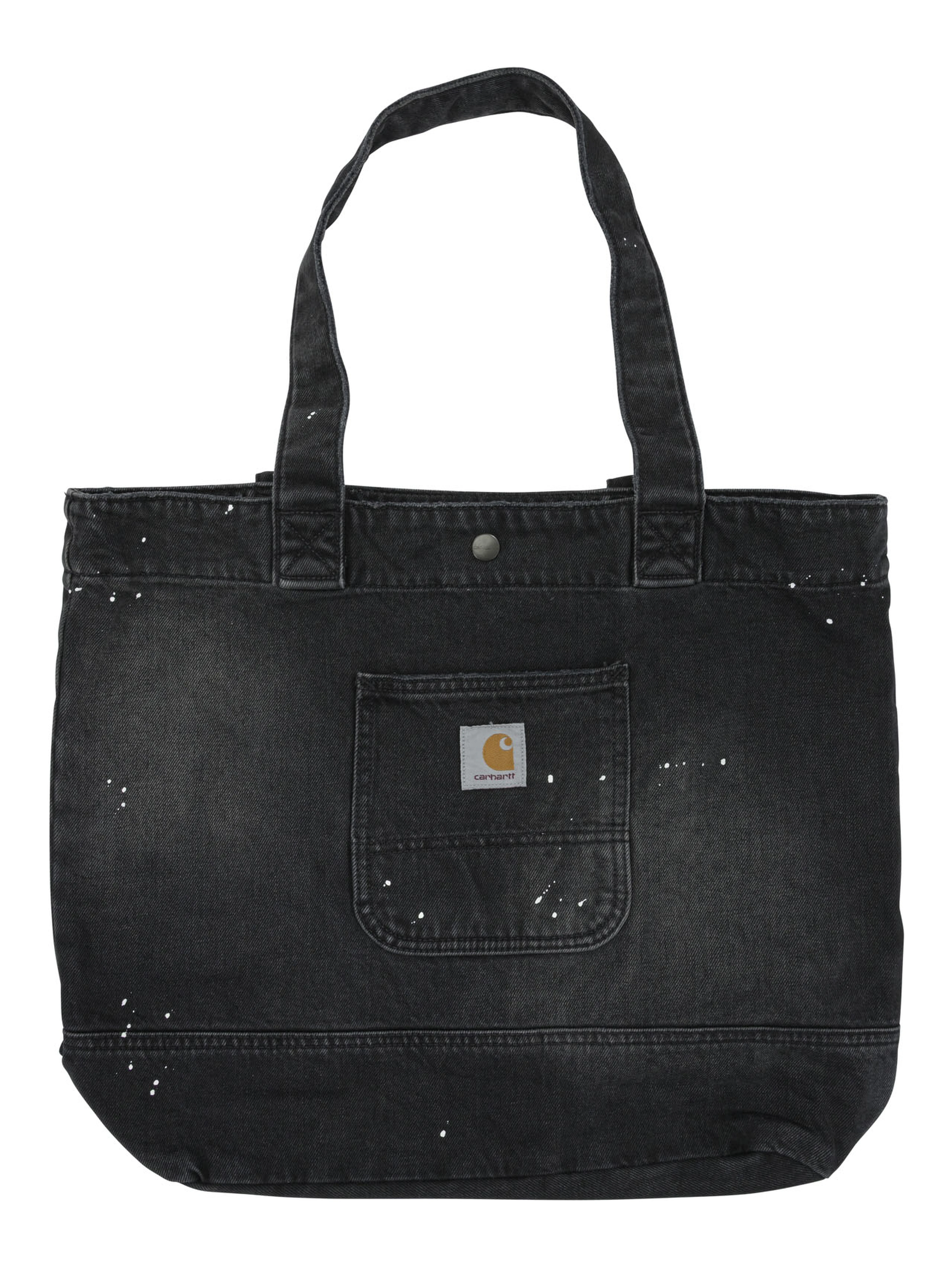 "Denim Tote" large shoulder bag
