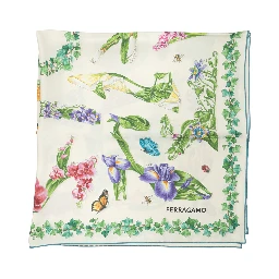 "Eden Shoes" silk scarf