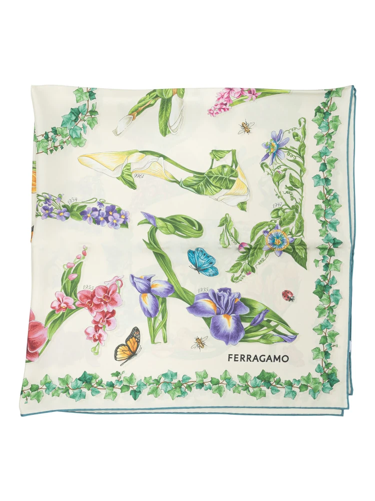 "Eden Shoes" silk scarf