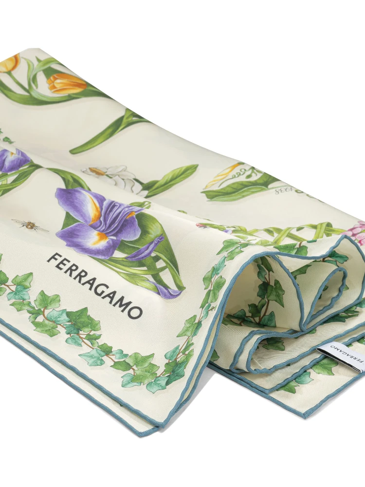 "Eden Shoes" silk scarf alternative