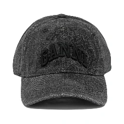 Denim baseball cap