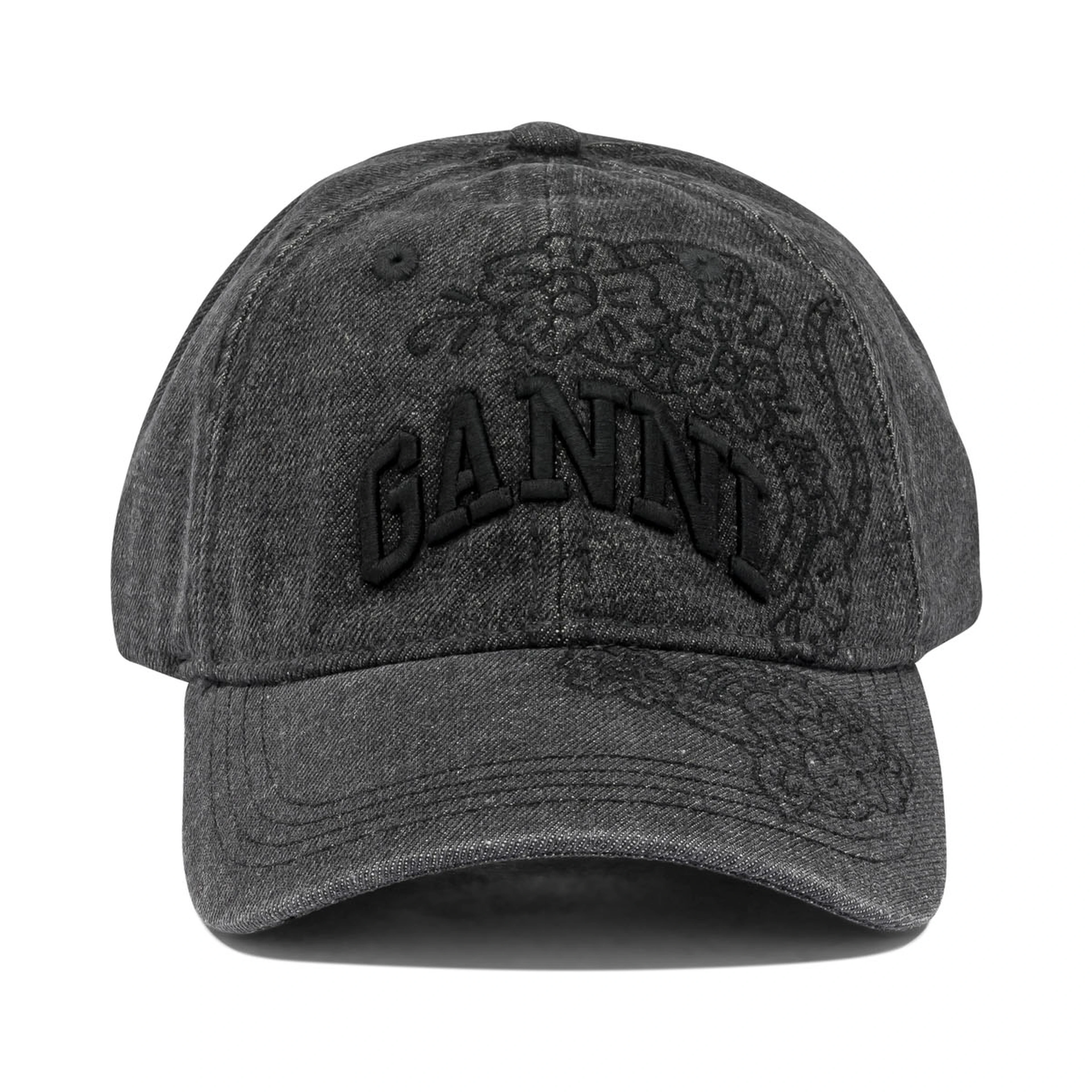 Denim baseball cap