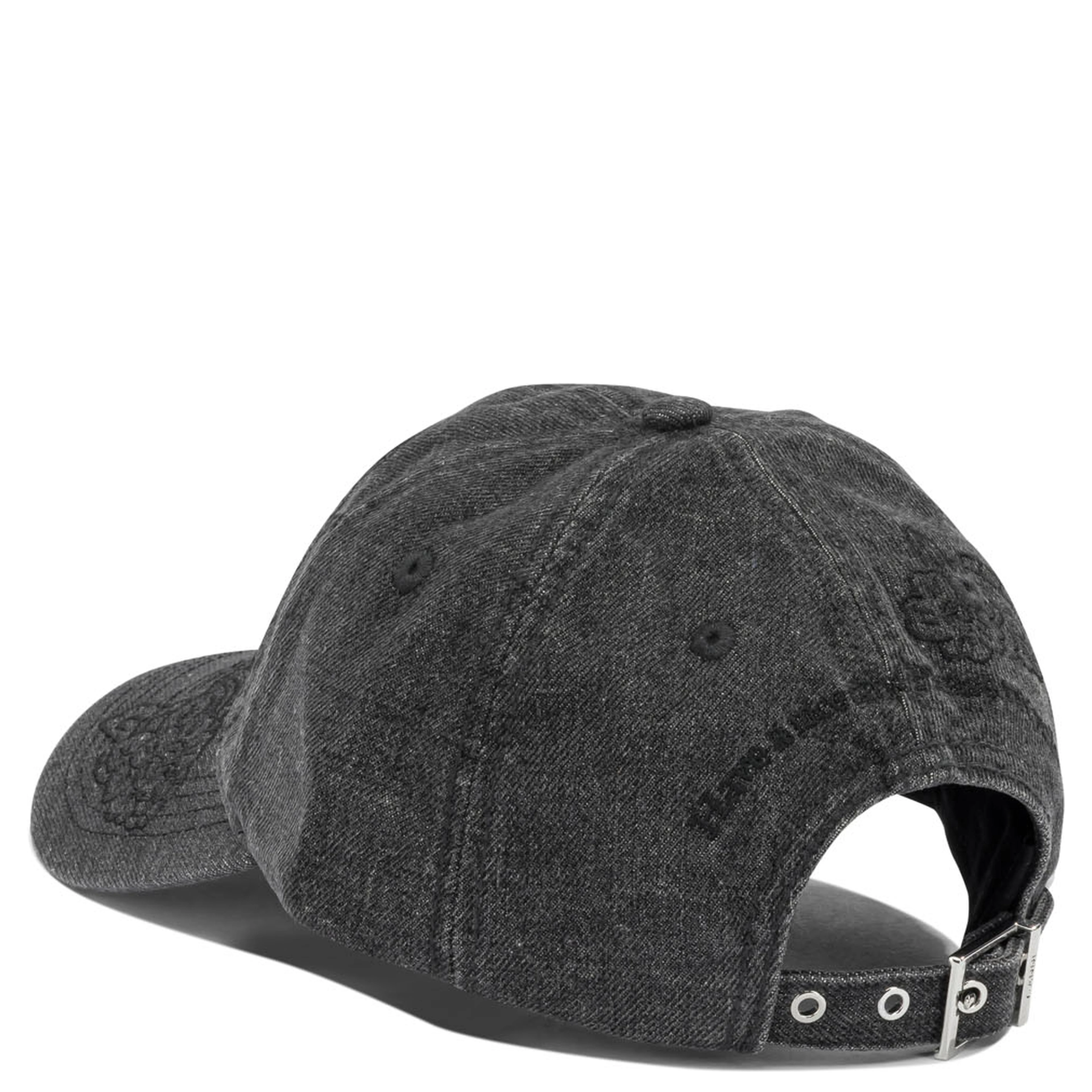 Denim baseball cap