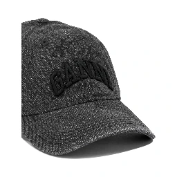 Denim baseball cap