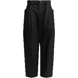"Typewriter" Parachute Pants