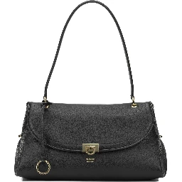 Medium "Gancini" Shoulder Bag