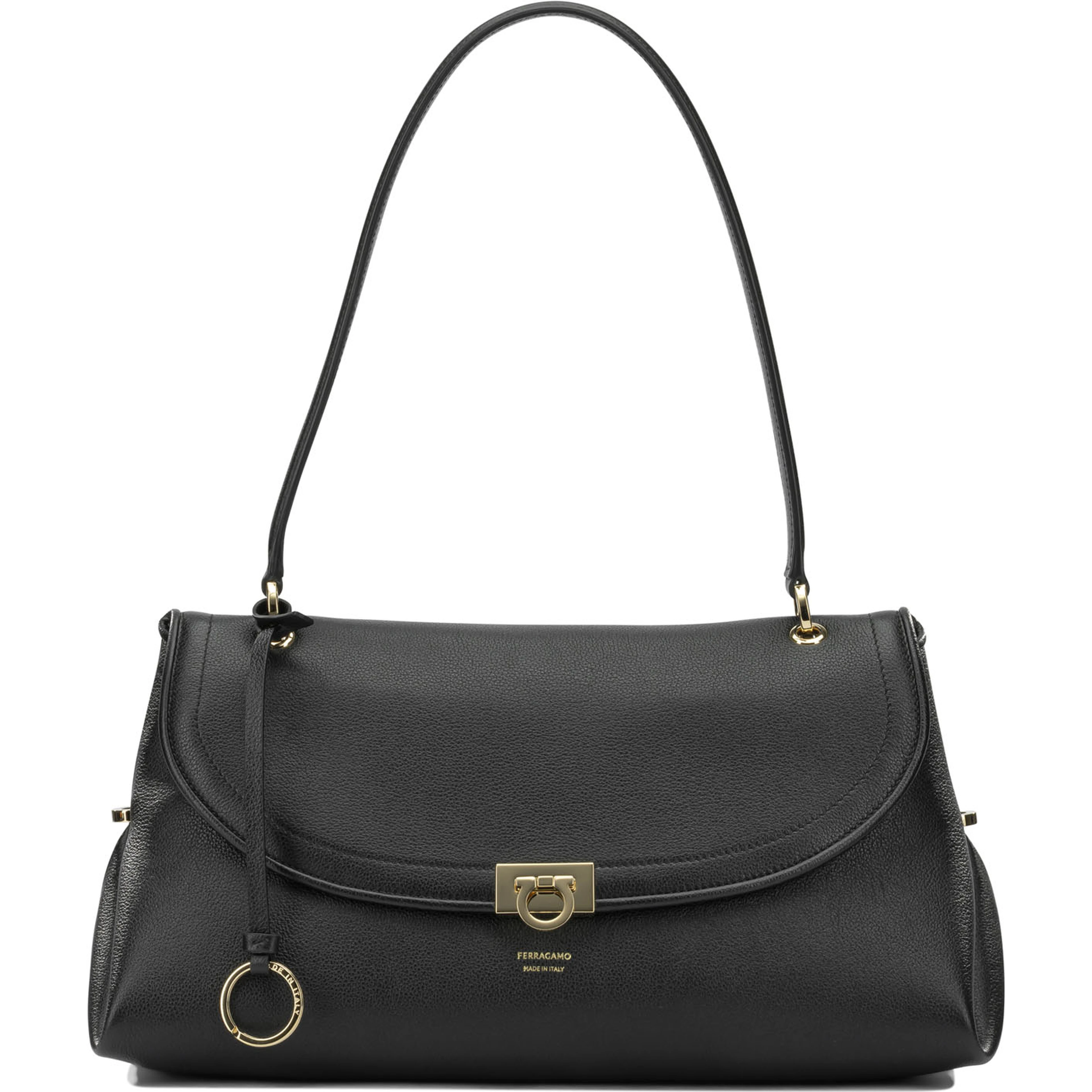 Medium "Gancini" Shoulder Bag