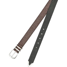 "OC Strip" Leather Belt