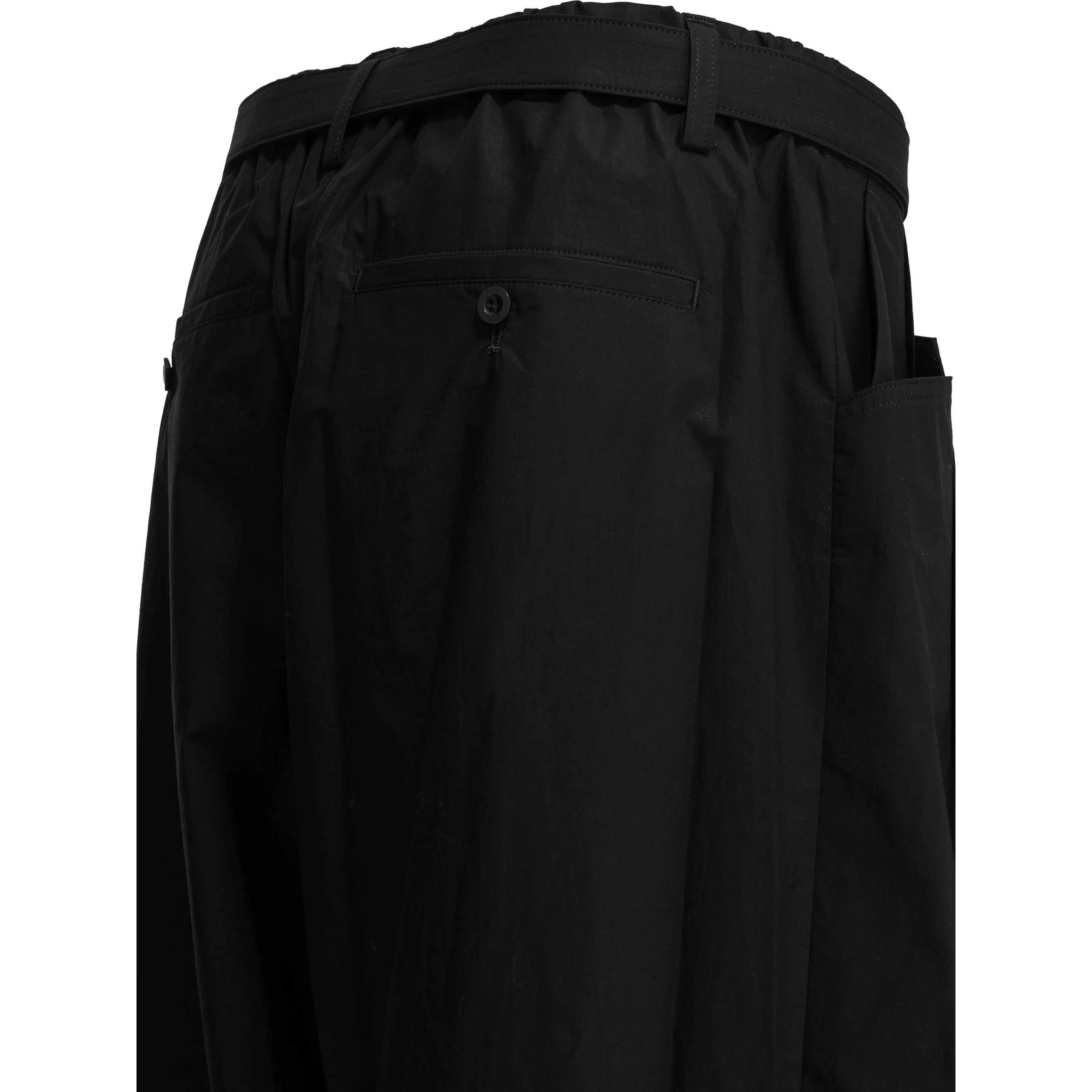 "Typewriter" Parachute Pants