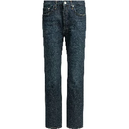 Straight-leg jeans