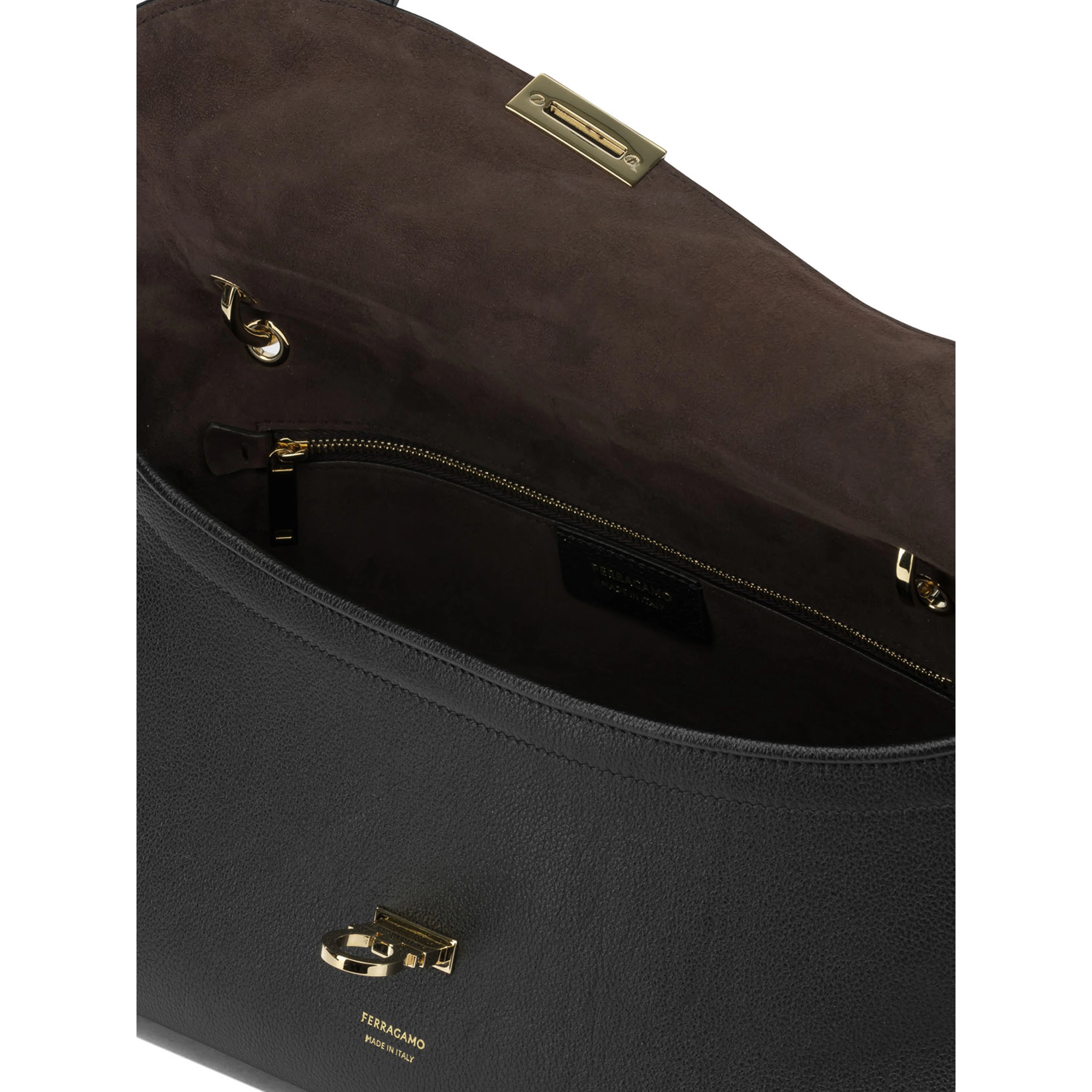 Medium "Gancini" Shoulder Bag