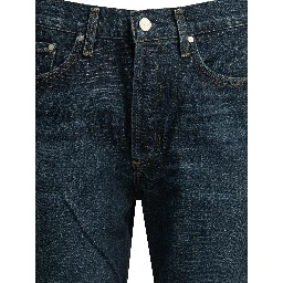 Straight-leg jeans