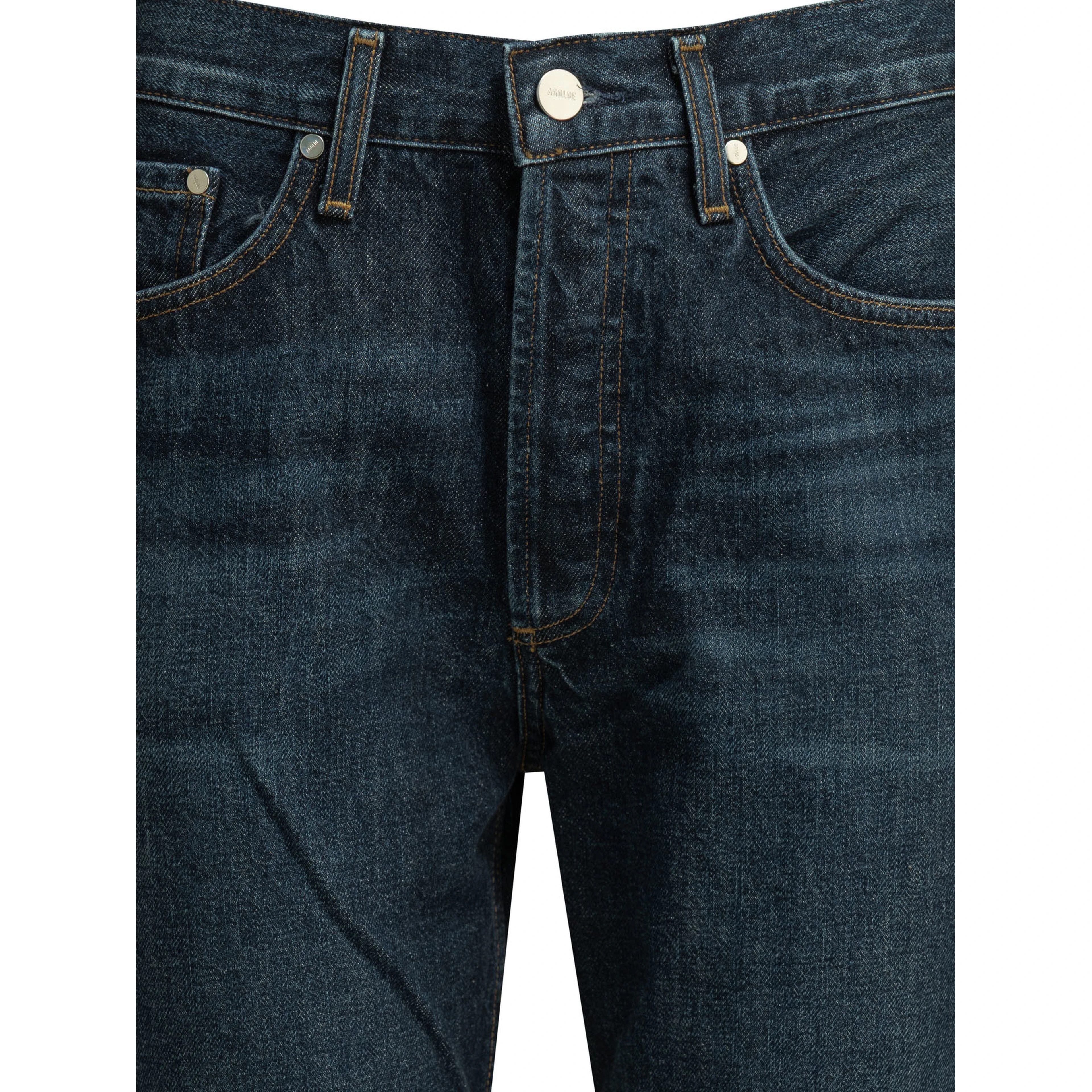 Straight-leg jeans